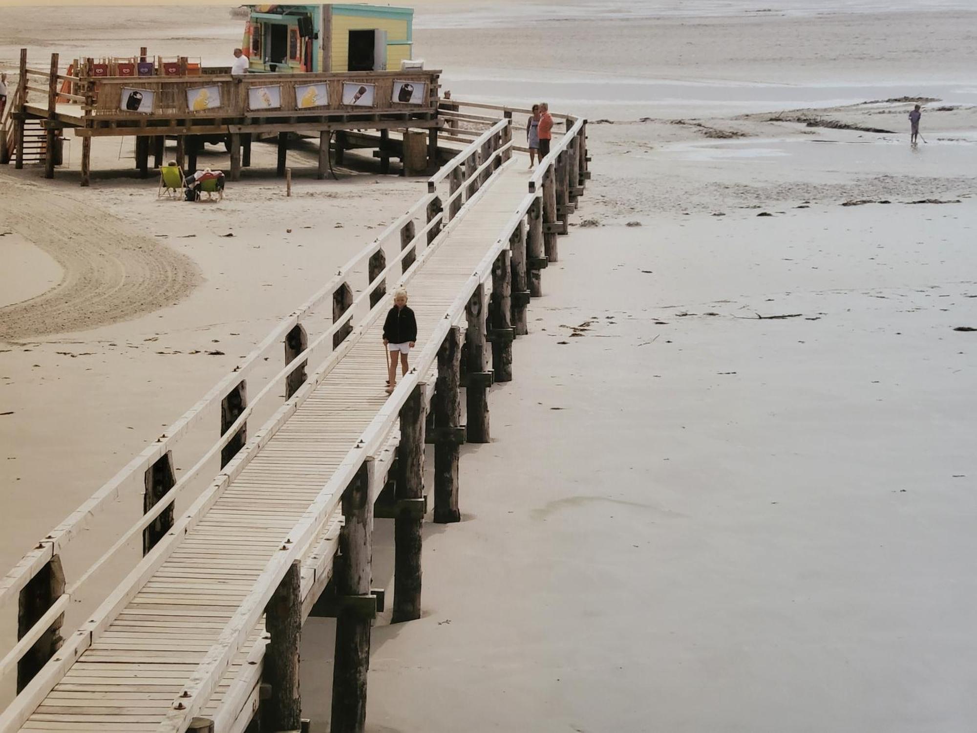 Ferienwohnung "Strandschnecke" Im Haus Hallig Oland ザンクト・ペーター・オルディング エクステリア 写真